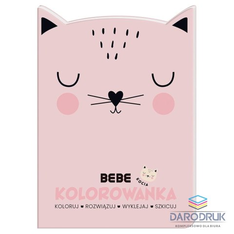 Bebe Kolorowanka FRIENDS KOT Bebe (5902277328663)