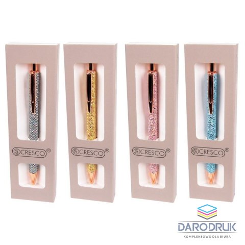 Cresco Długopis SNAKE 5907464218277 wkład niebieskie Cresco (290071)