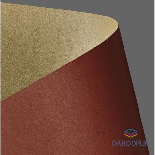 Galeria Papieru Papier ozdobny (wizytówkowy) A4 kraft czerwony 270g Galeria Papieru (204428)