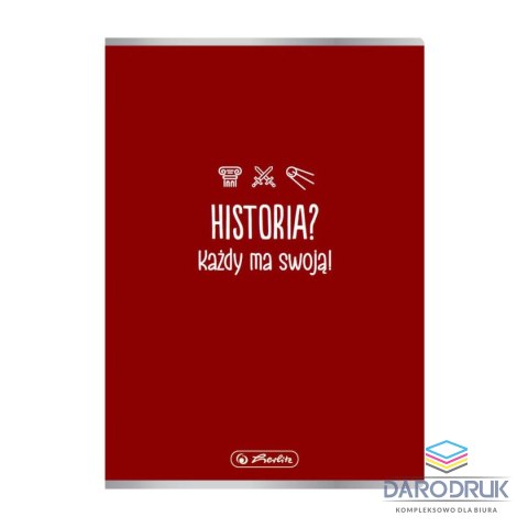 Herlitz Zeszyt A5 Historia 9577362 60k. krata Herlitz (400197995)