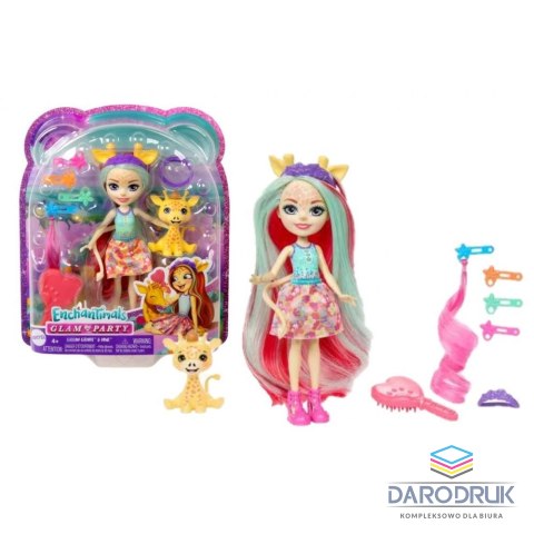 Mattel Lalka Enchantimals Żyrafa Lalka Deluxe [mm:] 150 Mattel (HNV29)