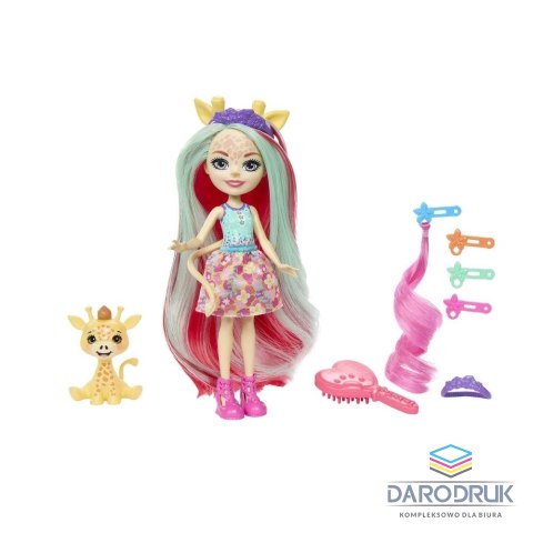 Mattel Lalka Enchantimals Żyrafa Lalka Deluxe [mm:] 150 Mattel (HNV29)
