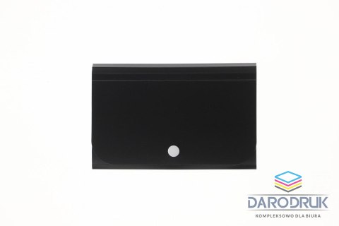 Tetis Teczka z przegródkami MINI organizer harmonijkowy na zatrzask 5903242103681 B6 kolor: mahoniowy Tetis (BT613-V czarny)
