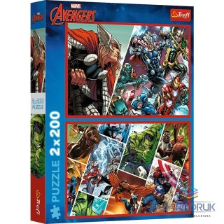 Trefl Puzzle Avengers 2x200 el. Trefl (13318)