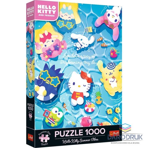 Trefl Puzzle Premium Plus Hello Kitty Letni relaks 1000 el. Trefl (12067)