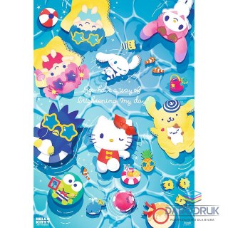 Trefl Puzzle Premium Plus Hello Kitty Letni relaks 1000 el. Trefl (12067)