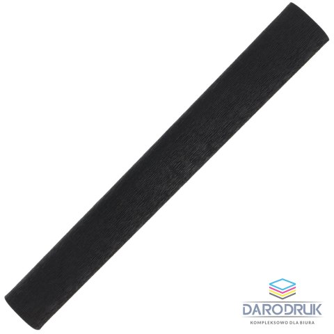 Tymos Bibuła marszczona czarna 500mm x 2000mm Tymos