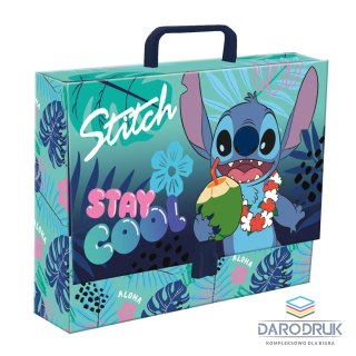Unipap Teczka kartonowa na gumkę Stitch A4 różne Unipap