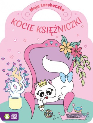 Zielona Sowa Książeczka edukacyjna Moja torebeczka. Kocie księżniczki Zielona Sowa