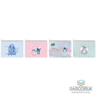 Beniamin Teczka plastikowa na suwak Stitch A4 mix Beniamin
