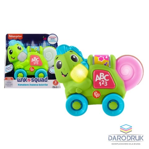 Fisher Price Zabawka edukacyjna LINK SQUAD KAMELON ZNAWCA KOLORÓW Fisher Price (HYL34)