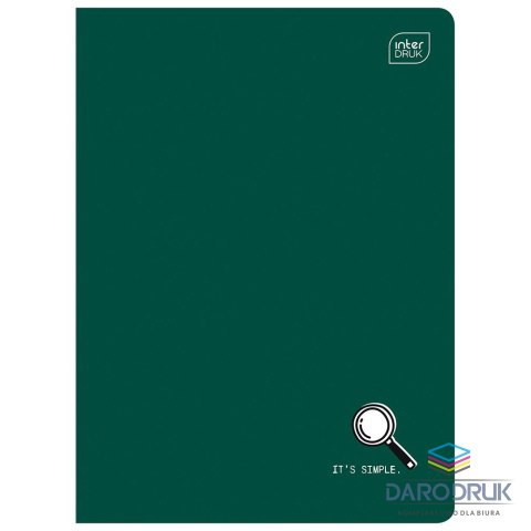 Interdruk Zeszyt A5 16k. 70g trzy linie Interdruk