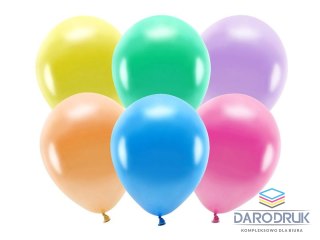 Partydeco Balon gumowy Metalizowane Eco Balloons mix 260mm Partydeco (ECO26M-000)