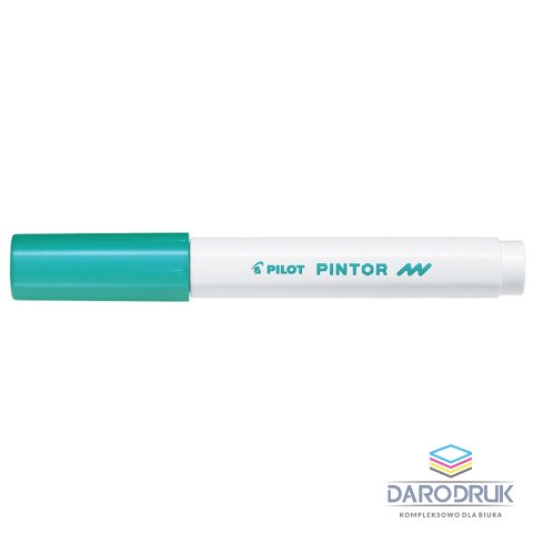 Pilot Marker specjalistyczny PINTOR metaliczny wkład zielony metaliczny Fmm Pilot (PISW-PT-F-MG)