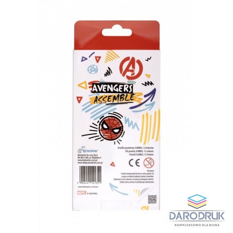 Rexus Pastele olejne AVENGERS 12 kol. Rexus (114135)