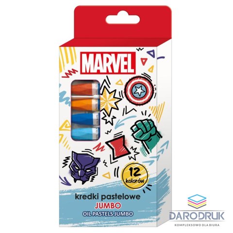 Rexus Pastele olejne AVENGERS 12 kol. Rexus (114135)