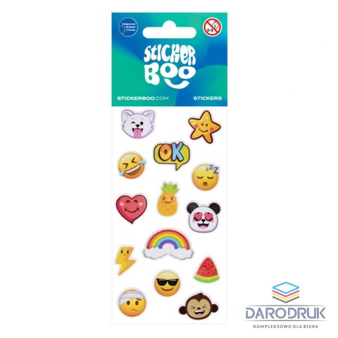 Sticker Boo Naklejka (nalepka) SWEET ANIMALS Sticker Boo (541701)