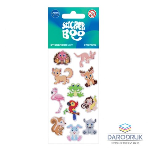 Sticker Boo Naklejka (nalepka) SWEET ANIMALS Sticker Boo (541701)