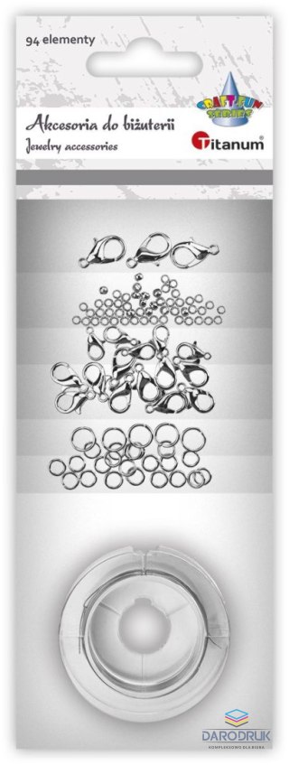 Titanum Zestaw do tworzenia biżuterii Craft-Fun Series Akcesoria do biżuterii Titanum (25BJ033121)