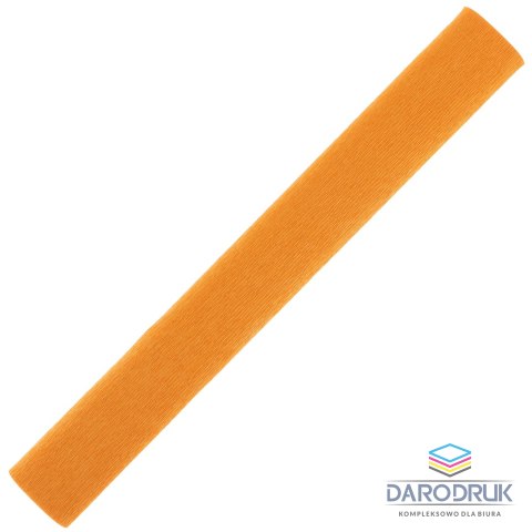 Tymos Bibuła marszczona marszczona 106 pomarańczowa ciemna 500mm x 2000mm Tymos