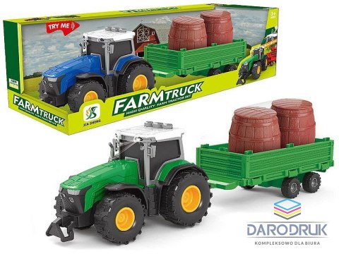 Adar Traktor z przyczepą, światło, dźwięk Adar (582668)