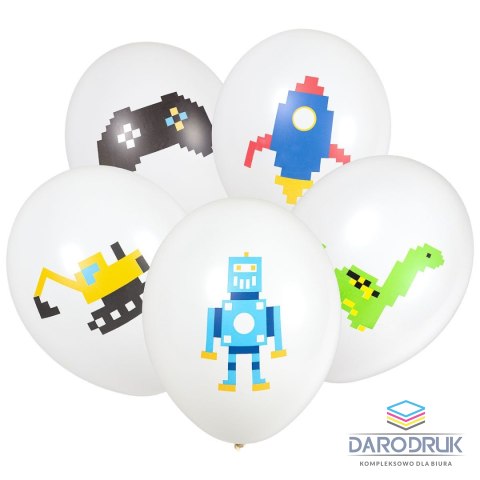 Arpex Balon gumowy klocki (5szt.) biały 280mm Arpex (KB1984)