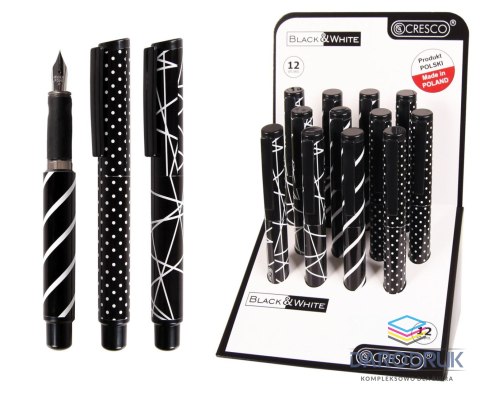 Cresco Pióro wieczne GO PEN b&W 5907464220010 Cresco (202000-F)