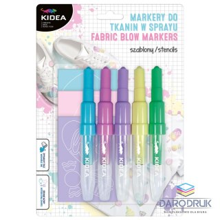 Derform Marker specjalistyczny MARKERY DO TKANIN wkład mix okrągła końcówka Derform (MTSSSW5KA)