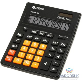 Eleven Kalkulator na biurko Eleven (CDB1201BK-ORE)