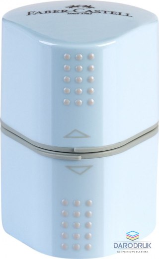 Faber Castell Temperówka GRIP 2001 TRIO SKY BLUE niebieski plastik Faber Castell (183874 FC)
