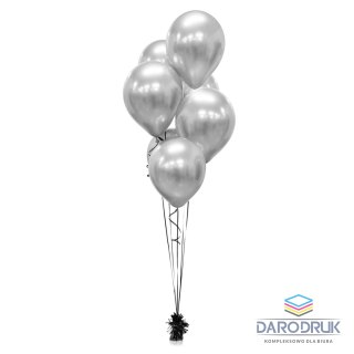 Godan Balon gumowy Beauty&Charm platynowy 10szt. srebrny 300mm 12cal Godan (CB-7LSR)