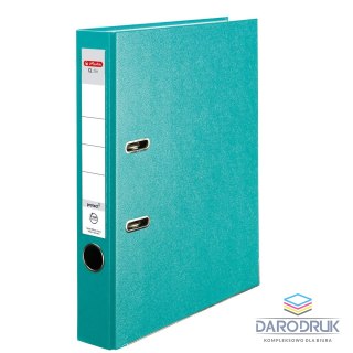 Herlitz Segregator dźwigniowy Q. file Standard 0011178951 A4 50mm turkusowy Herlitz (300023549)