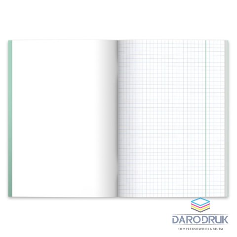 Herlitz Zeszyt A5 Pastel Colors Eco PP 9552746 60k. 70g krata Herlitz (400197972)