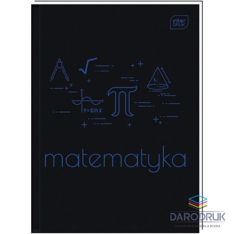 Interdruk Brulion A5 MATEMATYKA 80k. 70g krata Interdruk