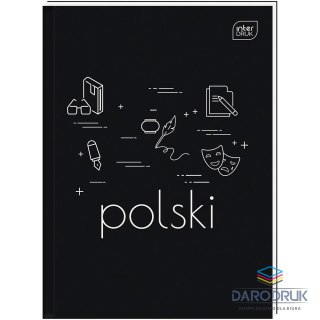 Interdruk Brulion A5 POLSKI 80k. 70g linia Interdruk