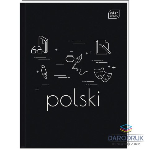 Interdruk Brulion A5 POLSKI 80k. 70g linia Interdruk