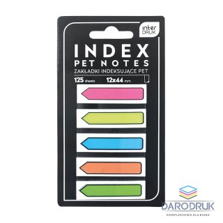 Interdruk Zakładki indeksujące PET NEON 5902277346223 125k Interdruk (45mmm)