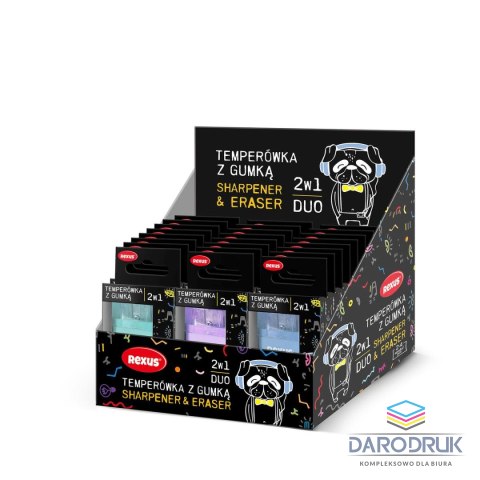 Rexus Gumka do mazania +temperówka Rexus (6202)