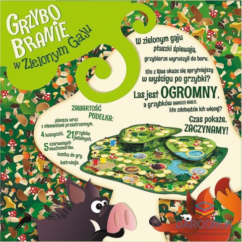 Trefl Gra edukacyjna Grzybobranie w zielonym gaju Trefl (00988)