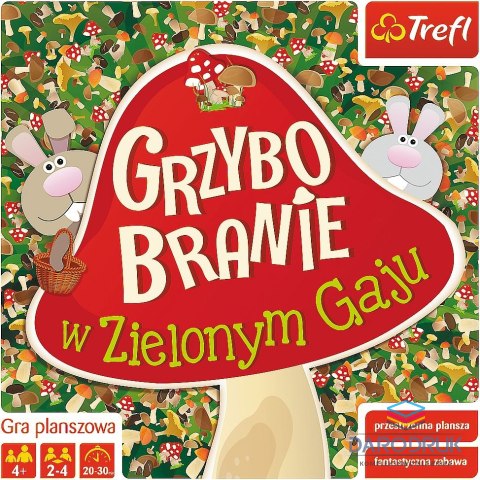 Trefl Gra edukacyjna Grzybobranie w zielonym gaju Trefl (00988)