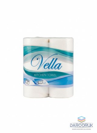 Vella Ręcznik rolka papier kolor: biały Vella