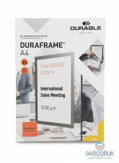 Durable Ramka do katalogowania A4 DURAFRAME A4 Durable (487204)