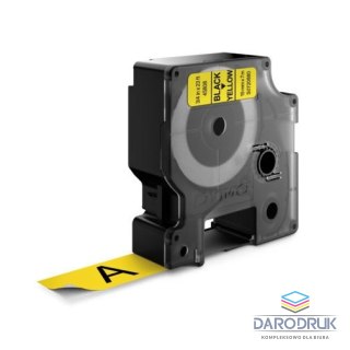 Dymo Taśma do drukarki etykiet 19x7 [mm x m] czarny Dymo (45808)