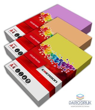 Emerson Papier kolorowy A4 kolorowy 4048 niebieski jasny 250k. 80g Emerson (xem408048)