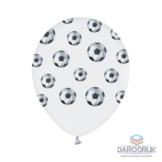 Godan Balon gumowy Piłki nożne 5 szt biały 12cal Godan (136GZ-PIN5)
