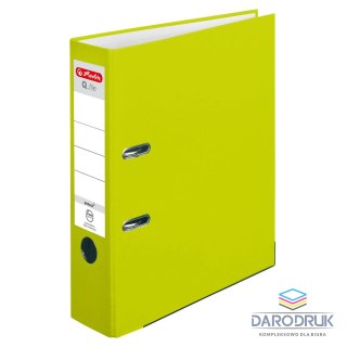 Herlitz Segregator dźwigniowy Q.file 50022489 A4 80mm Zielony Herlitz (300005281)