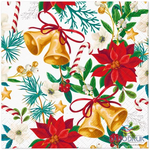 Paw Serwetki Coktail BN Botanical Noel mix papier Paw (SDC240300)