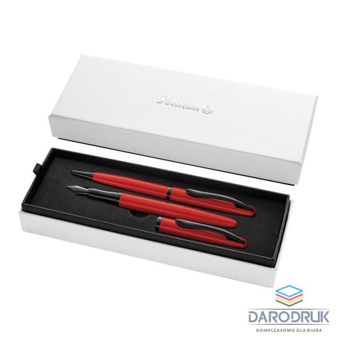 Pelikan Zestaw piśmienniczy Jazz Noble Elegance Red pióro+długopis Pelikan (400198410)