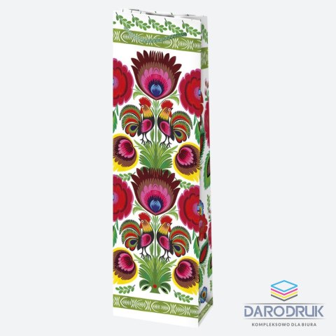 Pol-mak Torba prezentowa butelkowa [mm:] 120x400x 90 Pol-mak (T12)