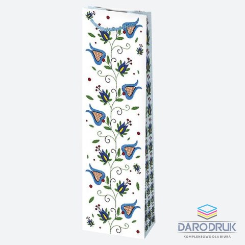 Pol-mak Torba prezentowa butelkowa [mm:] 120x400x 90 Pol-mak (T12)